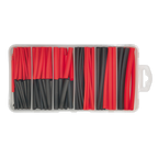 Heat Shrink Tubing Assortment 50 & 100mm 180pc - Black & Red HST501BR