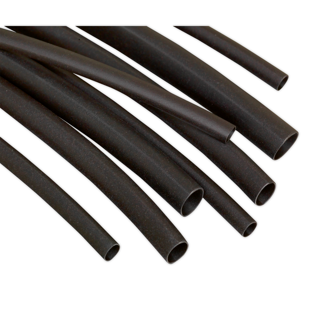 Heat Shrink Tubing Assortment 50 & 100mm 180pc - Black HST501B