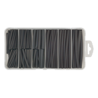 Heat Shrink Tubing Assortment 50 & 100mm 180pc - Black HST501B