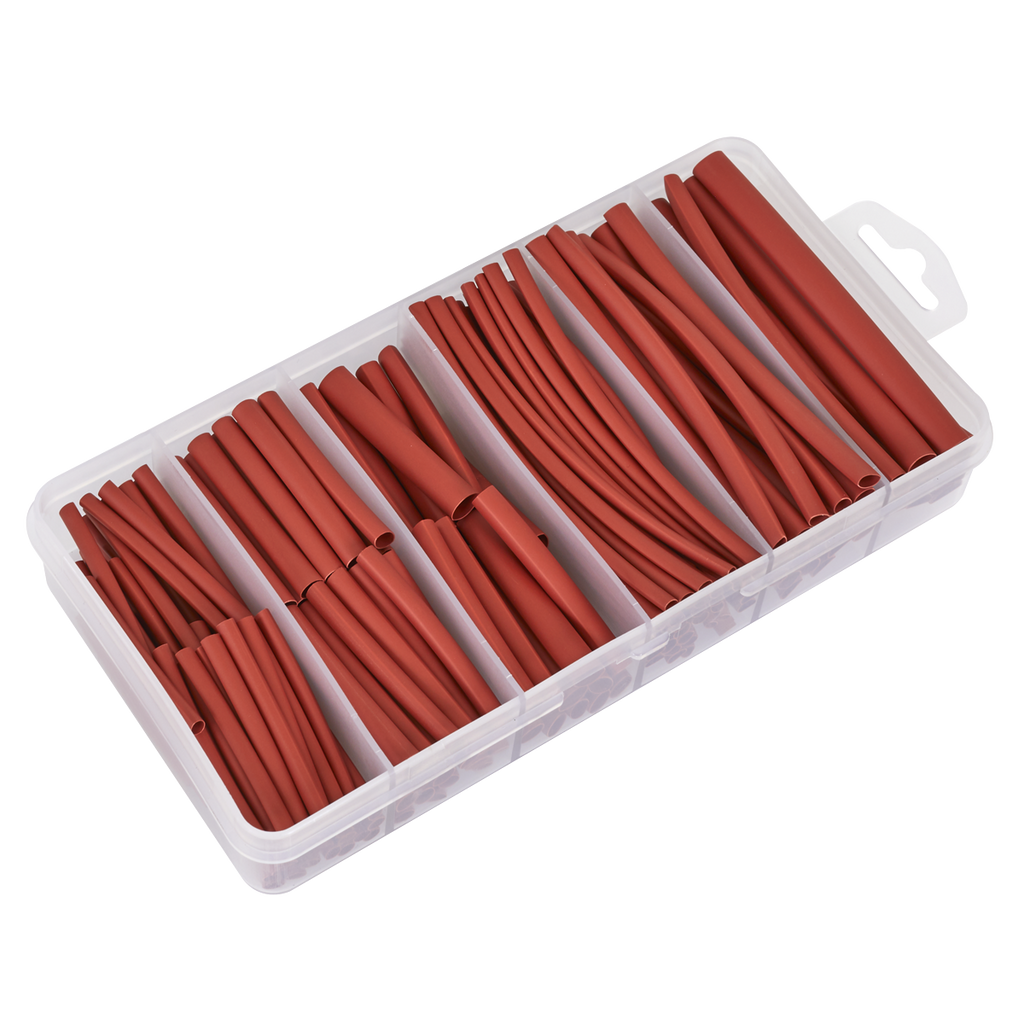 Heat Shrink Tubing Assortment 50 & 100mm 180pc - Red HST501R