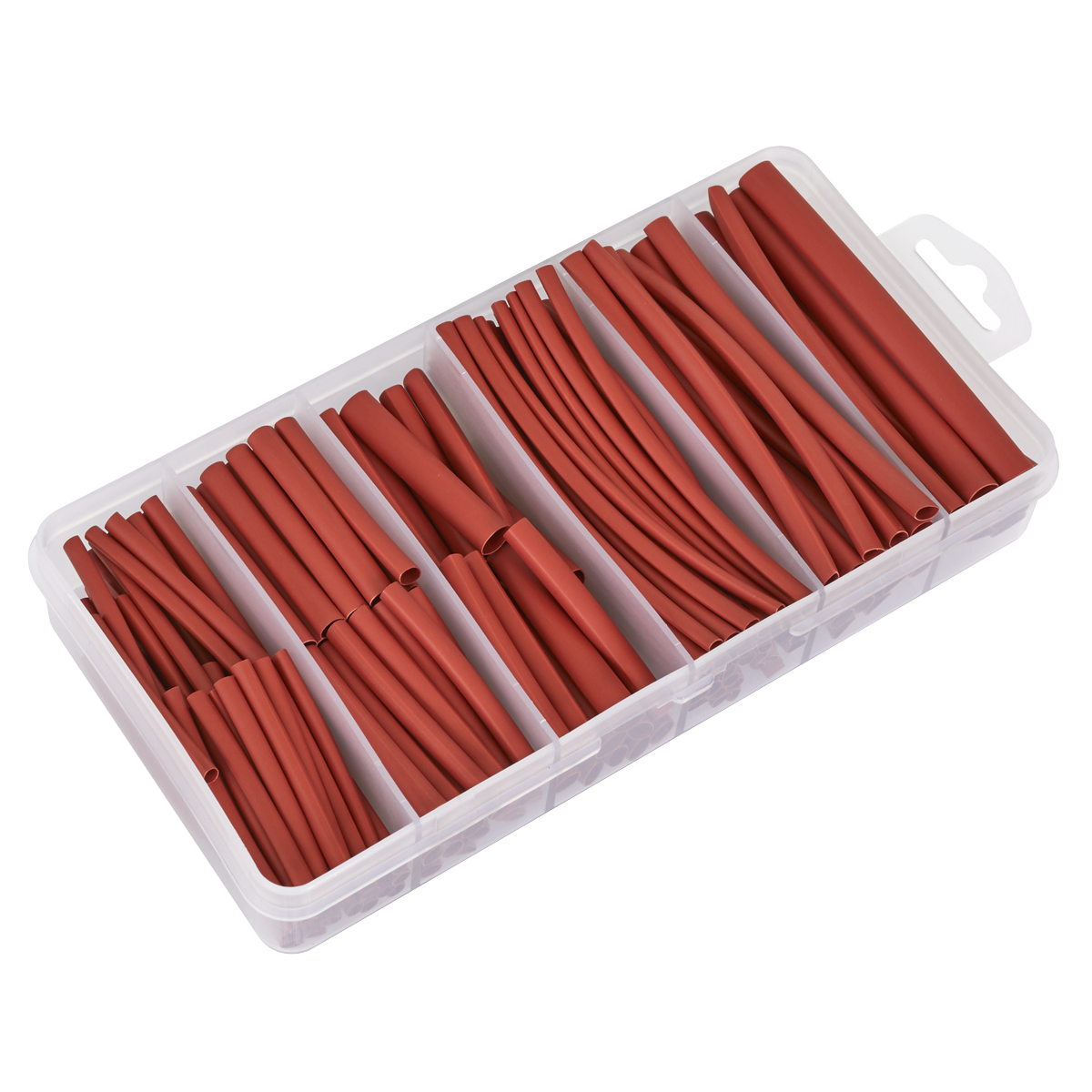 Heat Shrink Tubing Assortment 50 & 100mm 180pc - Red HST501R