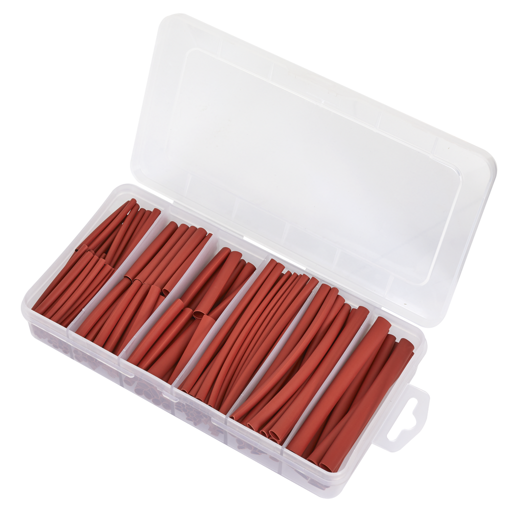 Heat Shrink Tubing Assortment 50 & 100mm 180pc - Red HST501R