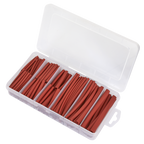 Heat Shrink Tubing Assortment 50 & 100mm 180pc - Red HST501R