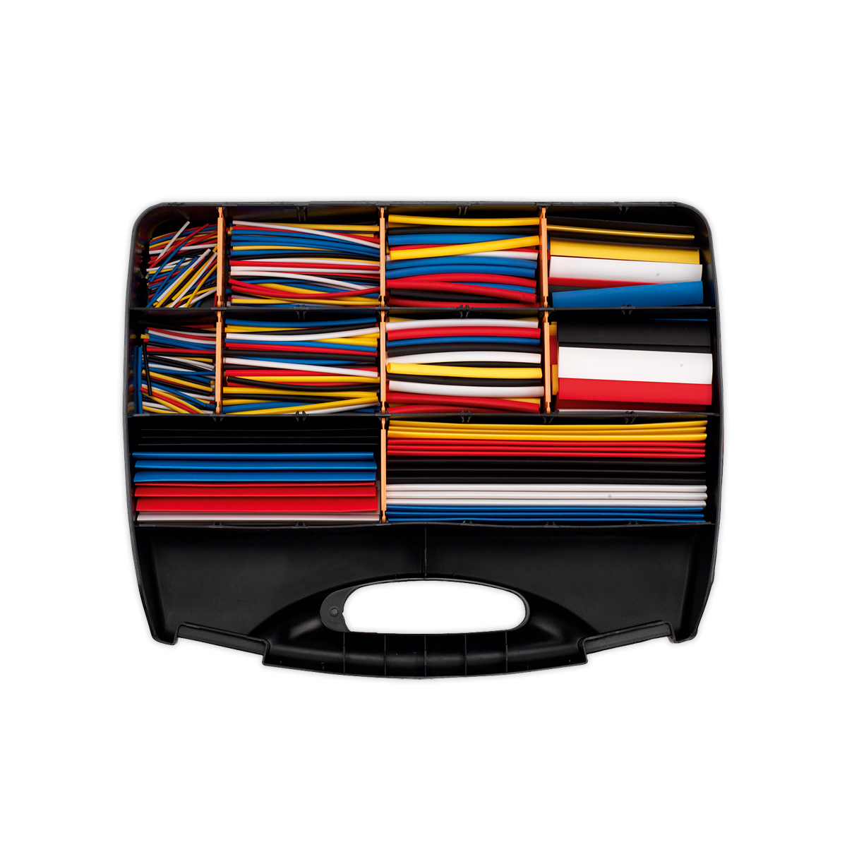 Heat Shrink Tubing Assortment 50, 100, 150 & 200mm 590pc - Mixed Colours HST590MC
