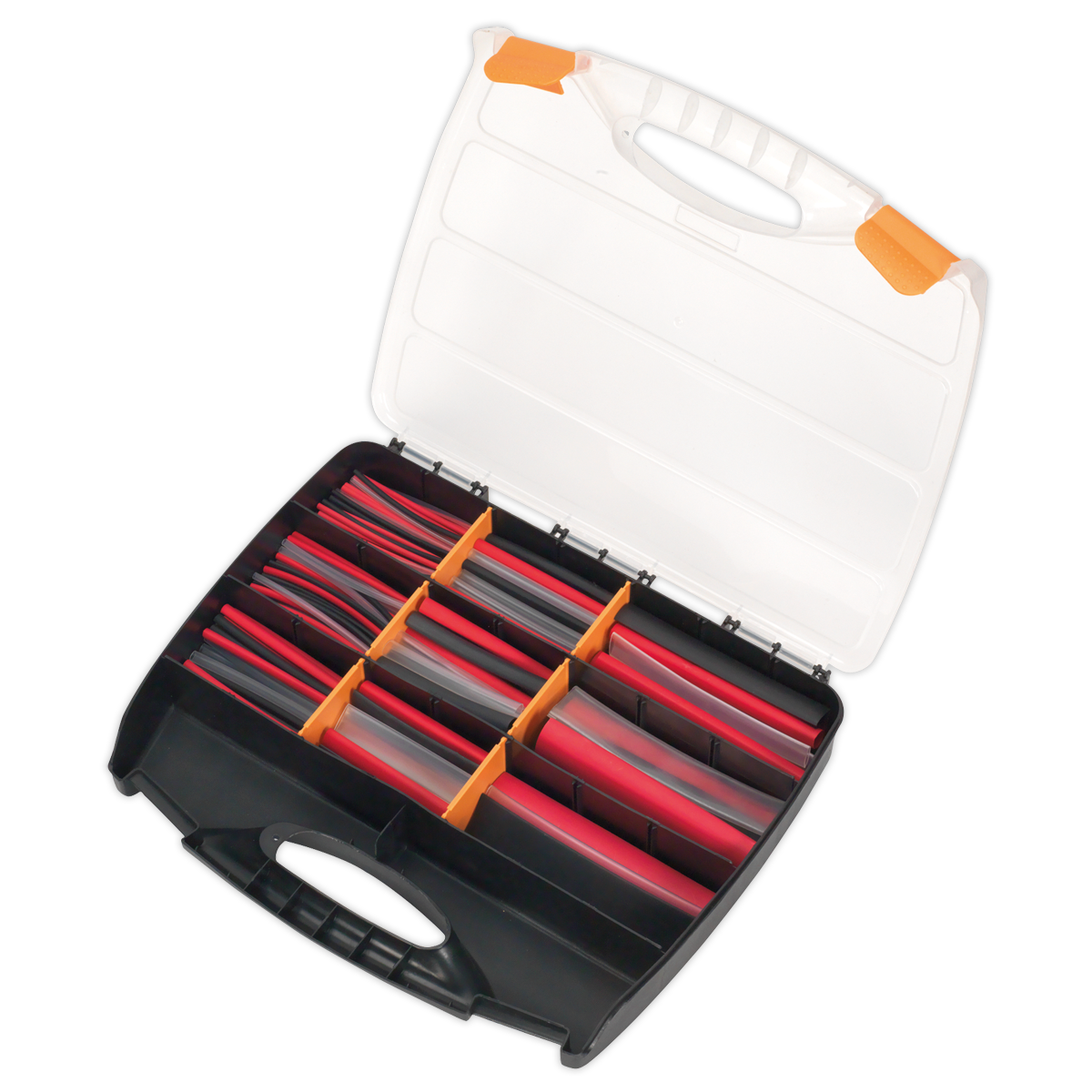 Adhesive Lined Heat Shrink Tubing Assortment 100 & 150mm 261pc - Mixed Colours HSTAL261MC
