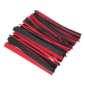 Adhesive Lined Heat Shrink Tubing Assortment 200mm 72pc - Black & Red HSTAL72BR