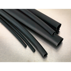 Adhesive Lined Heat Shrink Tubing Assortment 200mm 72pc - Black HSTAL72B