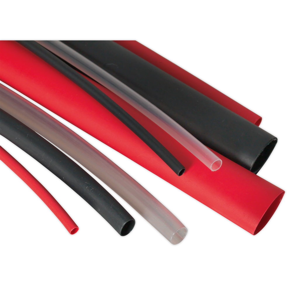 Adhesive Lined Heat Shrink Tubing Assortment 200mm 72pc - Mixed Colours HSTAL72MC