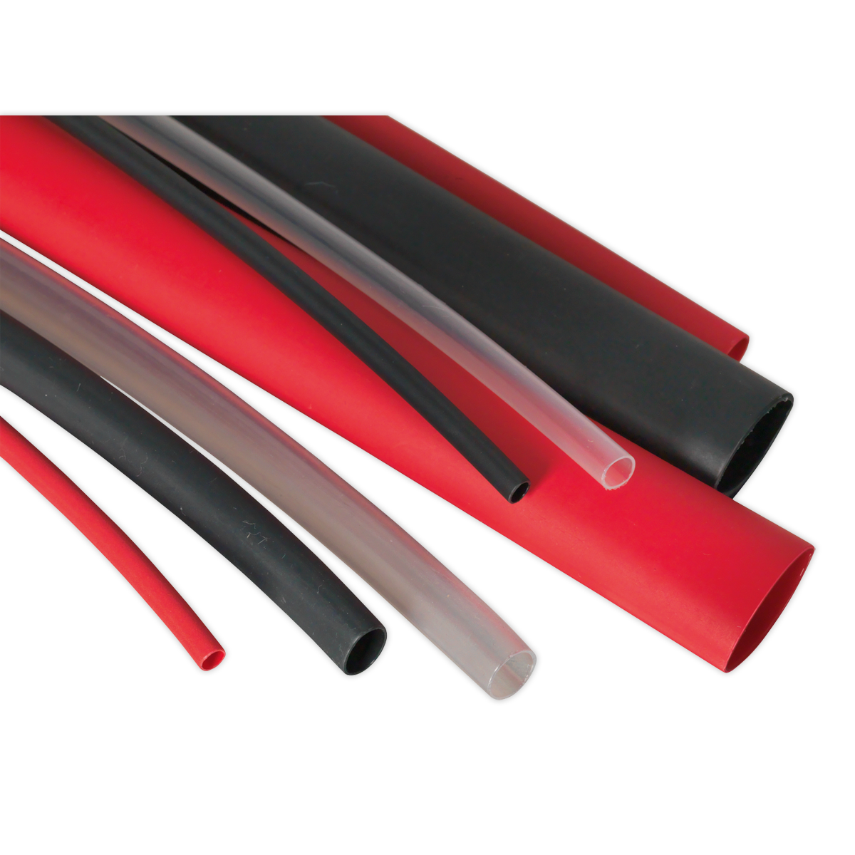 Adhesive Lined Heat Shrink Tubing Assortment 200mm 72pc - Mixed Colours HSTAL72MC