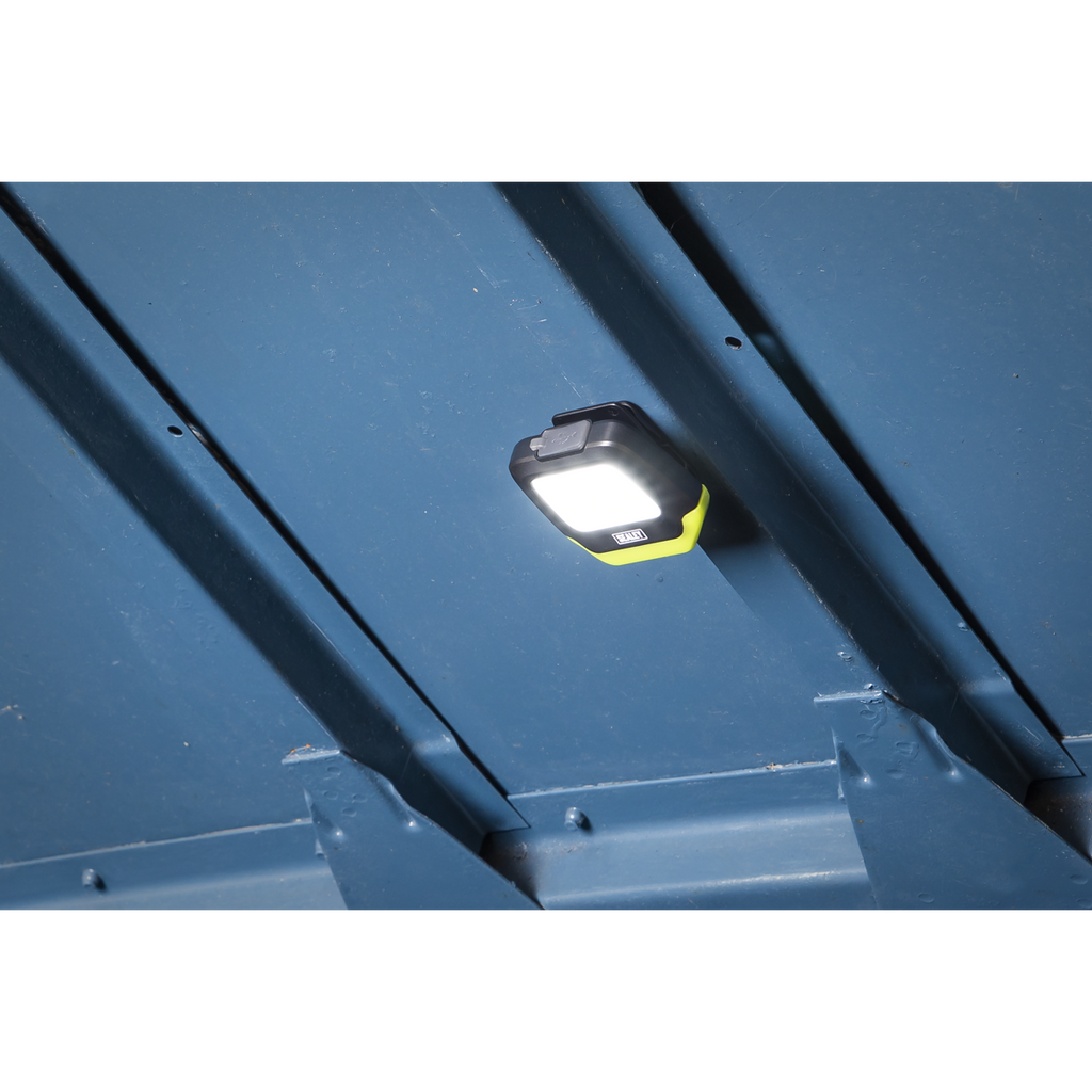 Rechargeable Clip Light with Auto-Sensor 2W & 1.5W SMD LED HT02LED