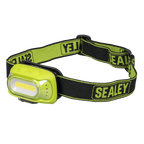 Rechargeable Head Torch with Auto-Sensor 8W COB LED - Green HT08RG