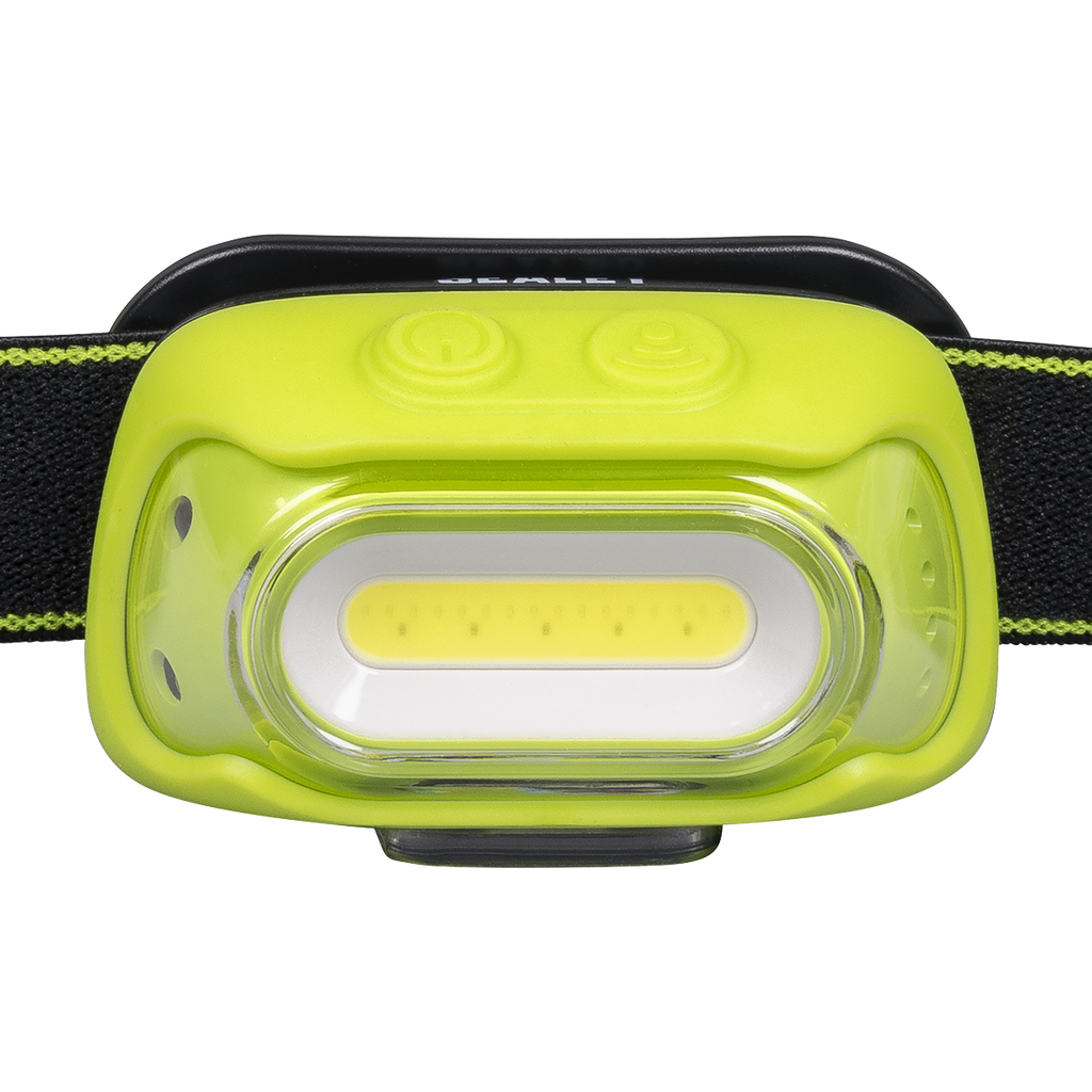 Rechargeable Head Torch with Auto-Sensor 8W COB LED - Green HT08RG