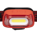 Rechargeable Head Torch with Auto-Sensor 8W COB LED - Red HT08RR