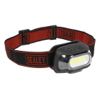 Rechargeable Head Torch with Auto-Sensor 8W COB LED HT08R