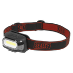Rechargeable Head Torch with Auto-Sensor 8W COB LED HT08R