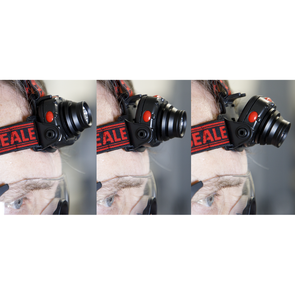 Head & Hat Torch with Auto-Sensor 3W SMD LED HT106LED