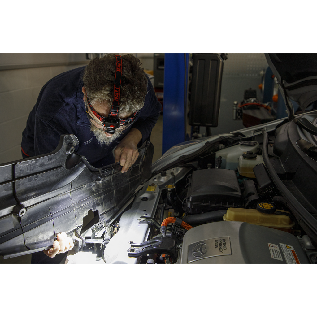 Head & Hat Torch with Auto-Sensor 3W SMD LED HT106LED