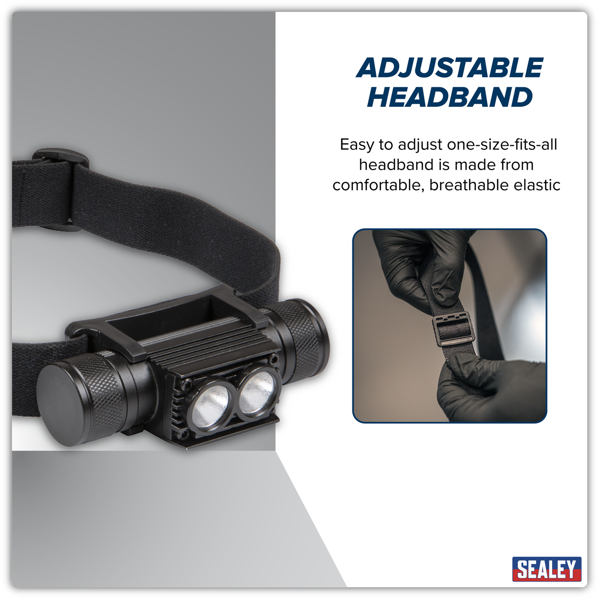 Rechargeable Head Torch 10W SMD LED HT110R