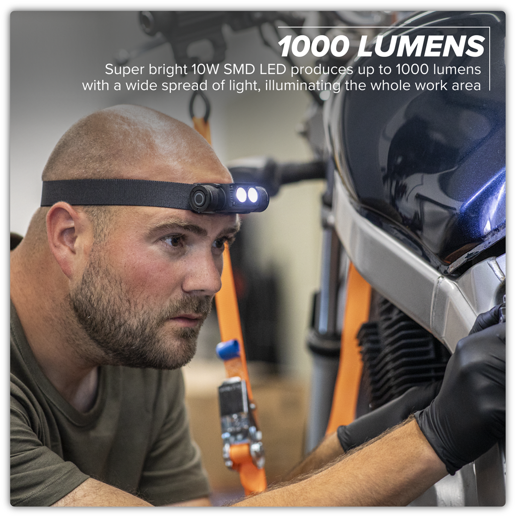 Rechargeable Head Torch 10W SMD LED HT110R