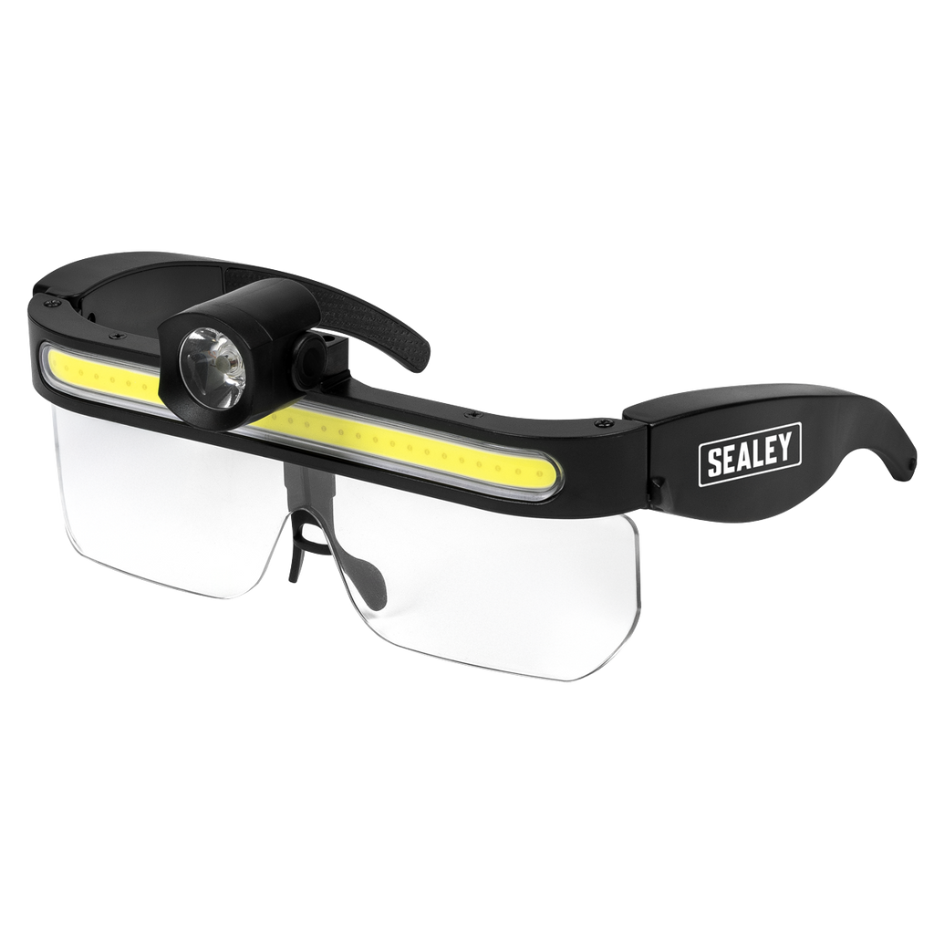 Rechargeable LED Head Torch with Removable PC Lens 9W COB & 5W LED HT112R