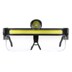 Rechargeable LED Head Torch with Removable PC Lens 9W COB & 5W LED HT112R