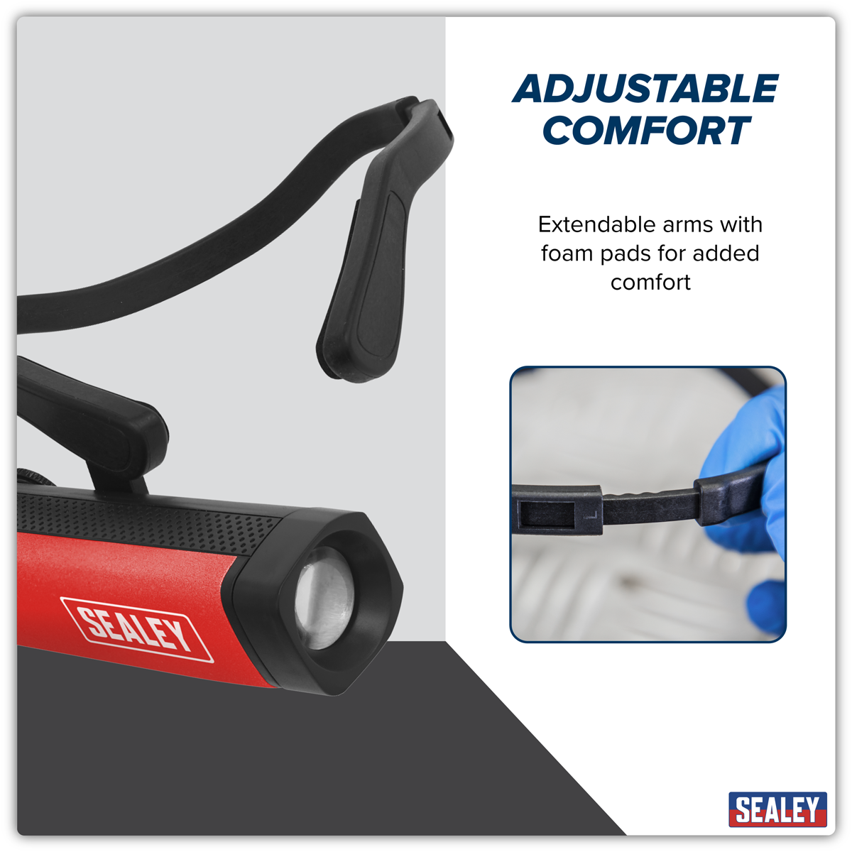 Rechargeable Head Torch 2.5W SMD LED HT301R