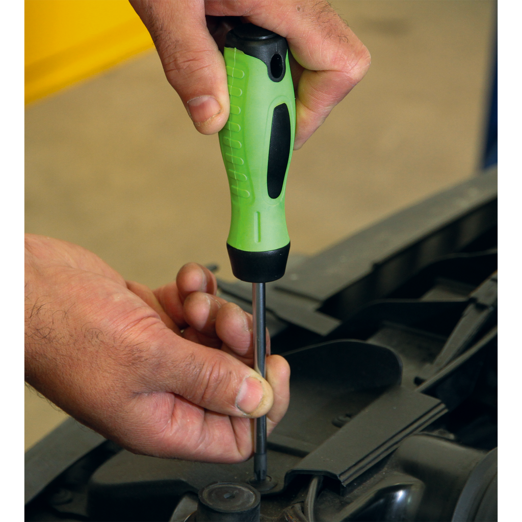 Screwdriver Set 8pc - Hi-Vis Green HV001