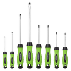 Screwdriver Set 8pc - Hi-Vis Green HV001