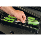 Hammer-Thru Screwdriver Set 8pc - Hi-Vis Green HV002