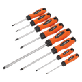 Screwdriver Set 8pc - Hi-Vis Orange HV003