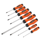 Screwdriver Set 8pc - Hi-Vis Orange HV003