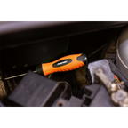 Hammer-Thru Screwdriver Set 8pc - Hi-Vis Orange HV004
