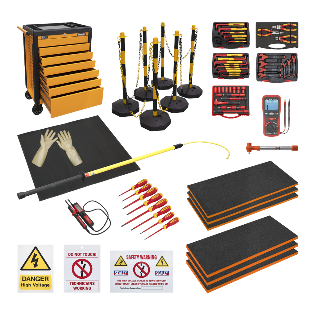 EV/Hybrid Master Tool Kit 19pc HVCOM1