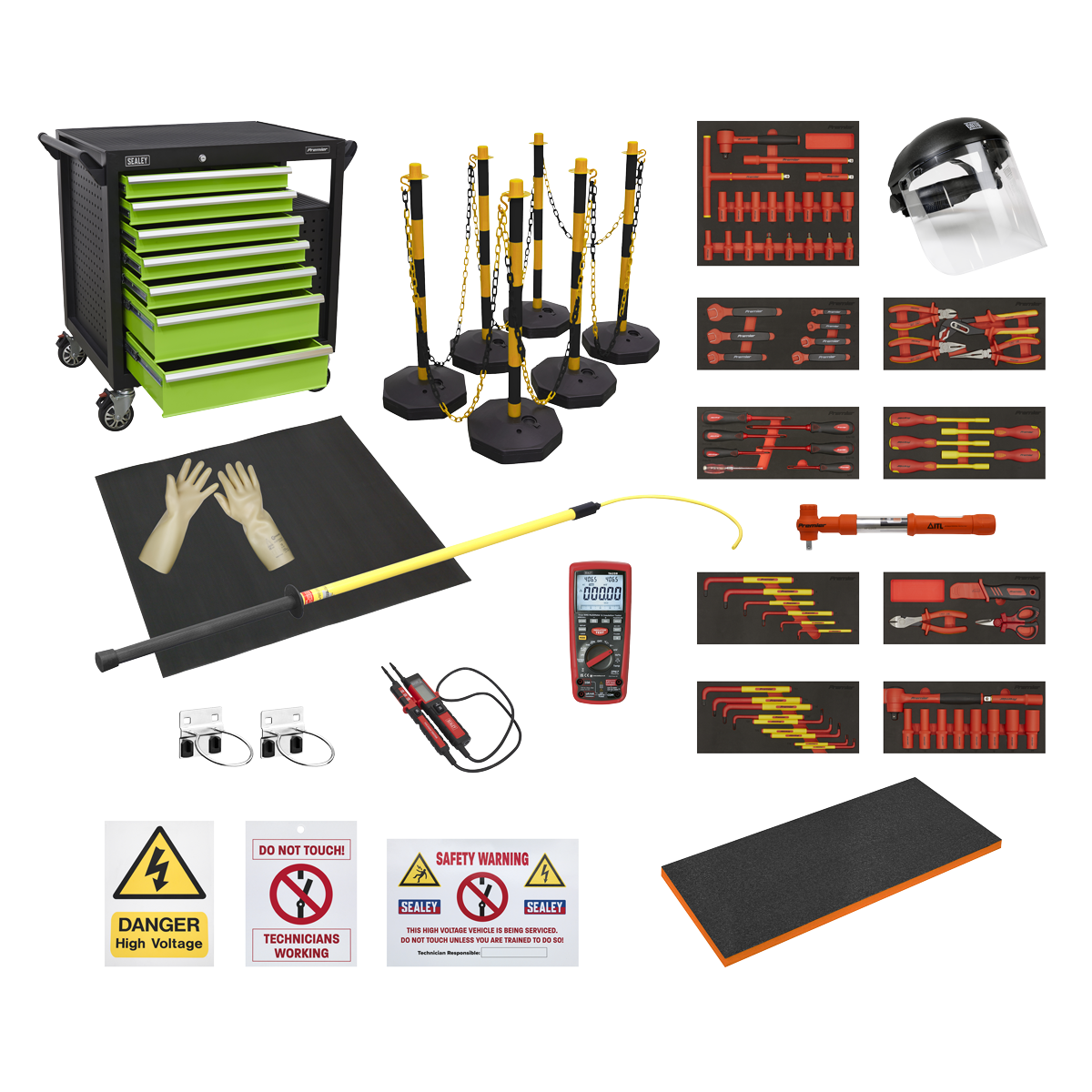 EV/Hybrid Master Tool Kit 23pc HVCOM2