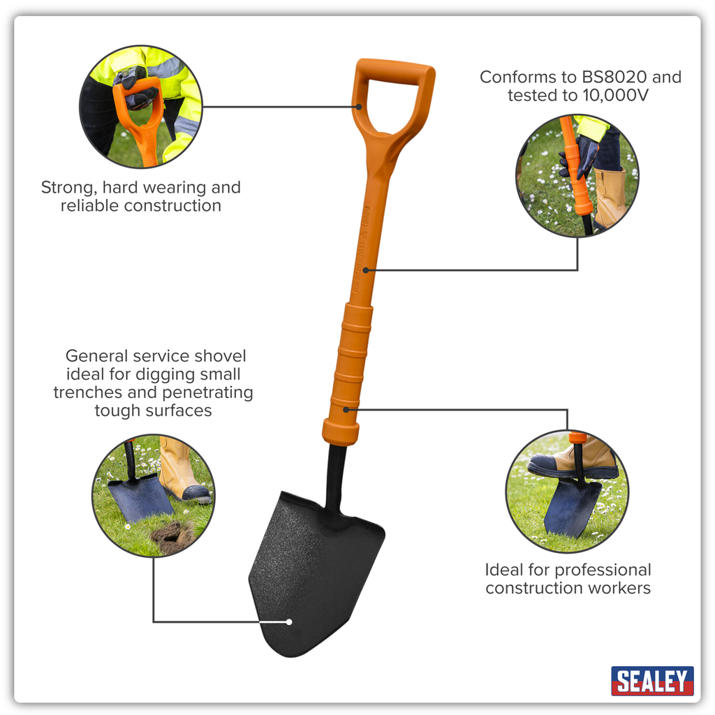 Insulated General Service Shovel HVCT07
