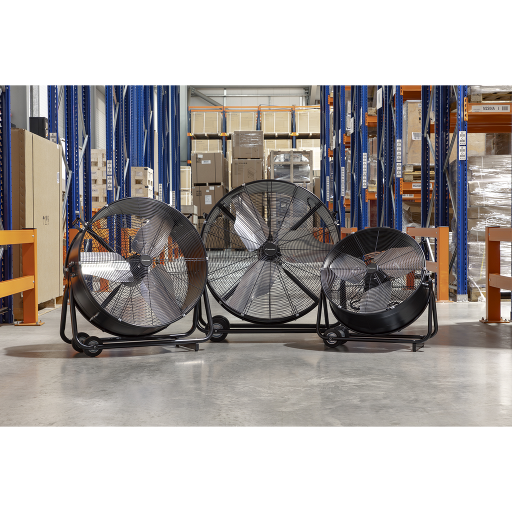 24" Industrial High Velocity Drum Fan 230V HVD24P