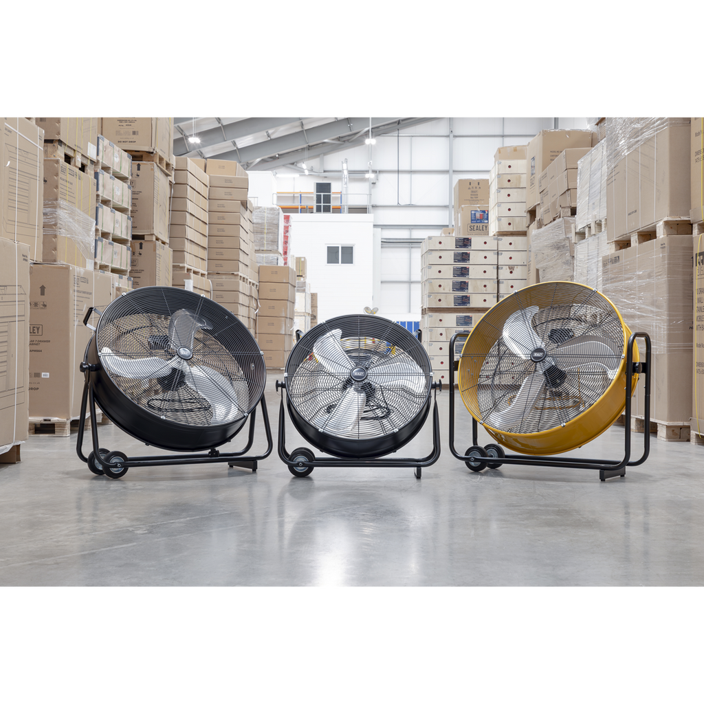 30" Industrial High Velocity Drum Fan 230V HVD30
