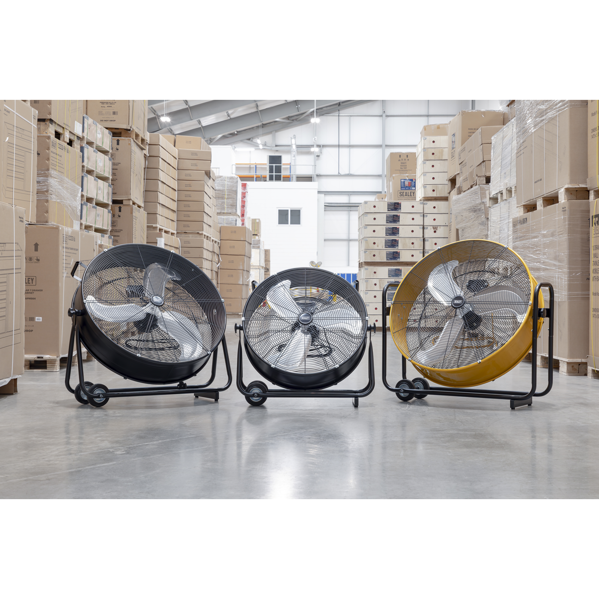 30" Industrial High Velocity Drum Fan 230V HVD30