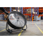 30" Industrial High Velocity Drum Fan 230V HVD30
