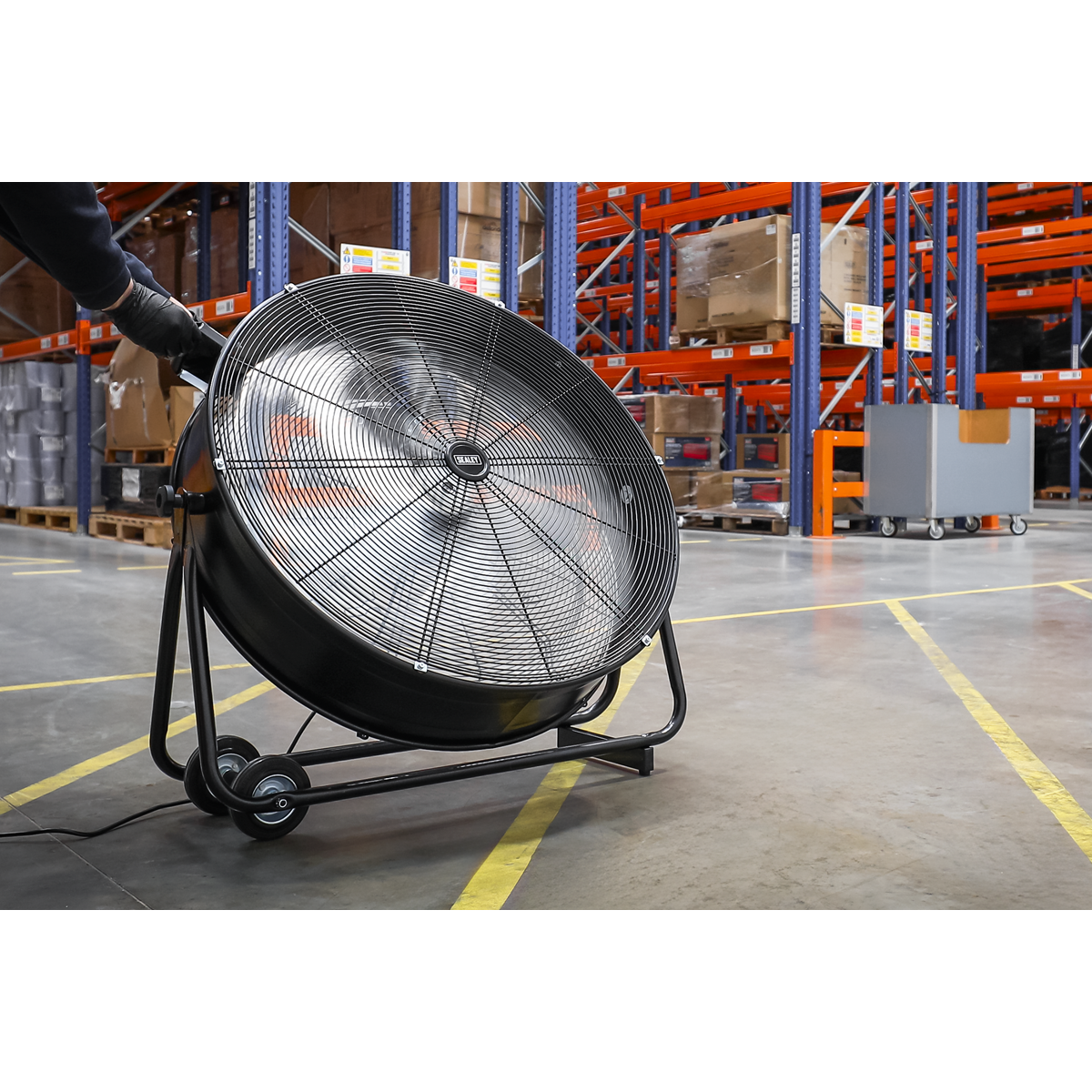 30" Industrial High Velocity Drum Fan 230V HVD30