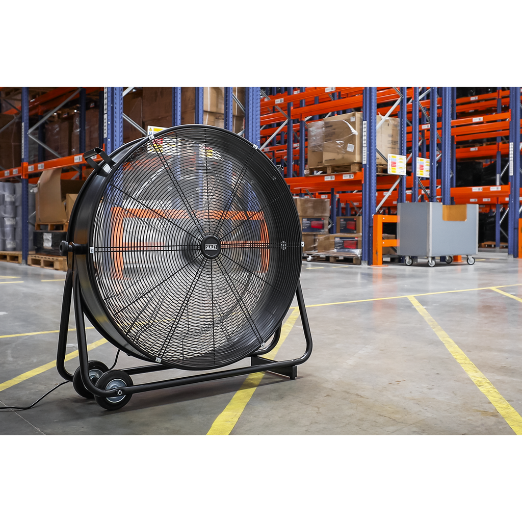 30" Industrial High Velocity Drum Fan 230V HVD30