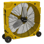 42" Industrial High Velocity Rotomold Drum Fan 3-Speed 110V HVD42110VPM
