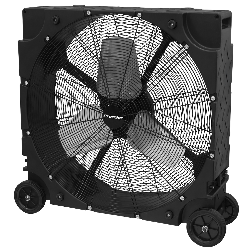 42" Industrial High Velocity Rotomold Drum Fan 3-Speed 230V HVD42PM