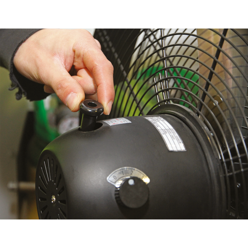 20" Industrial High Velocity Oscillating Pedestal Fan 230V HVF20PO
