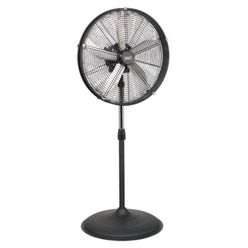 20" Industrial High Velocity Oscillating Pedestal Fan 230V HVF20PO