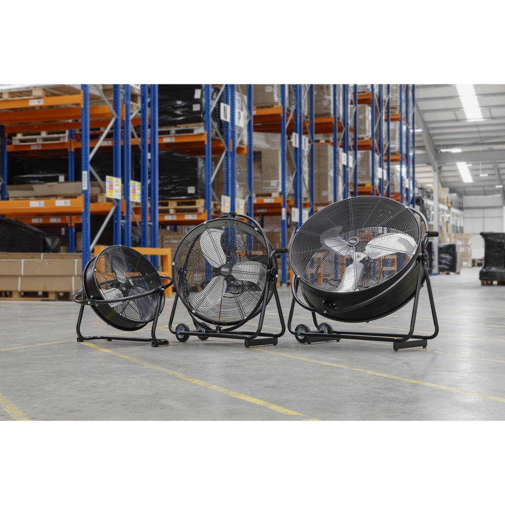 20" Industrial High Velocity Orbital Drum Fan 230V HVF20S
