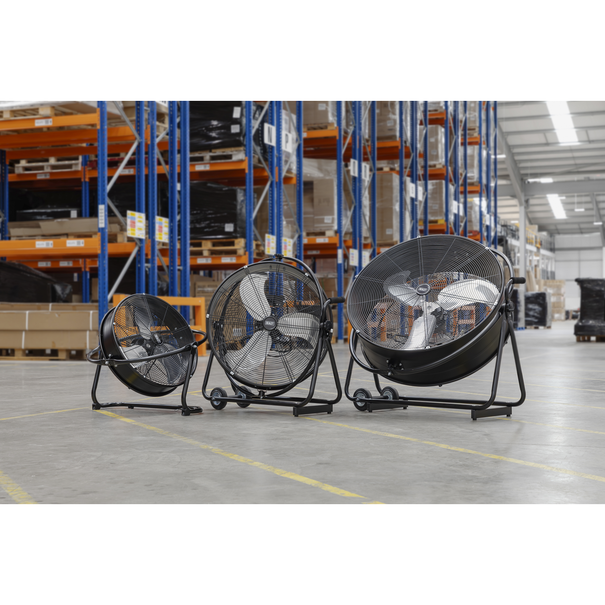 20" Industrial High Velocity Orbital Drum Fan 230V HVF20S