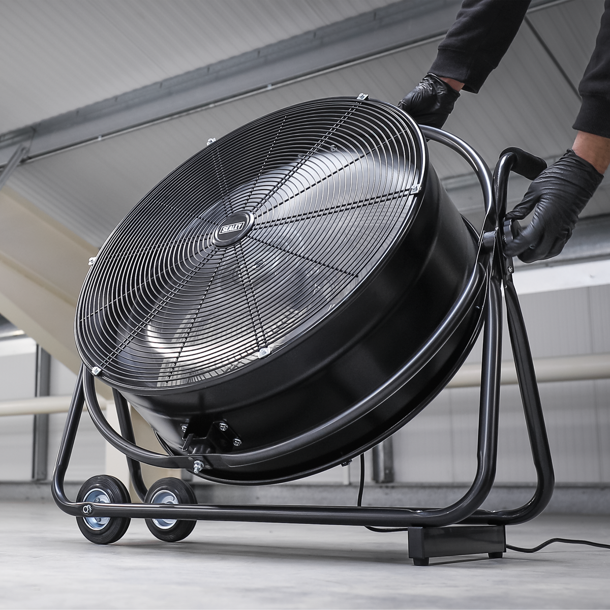 Industrial High Velocity Orbital Drum Fan 20" 230V HVF20S