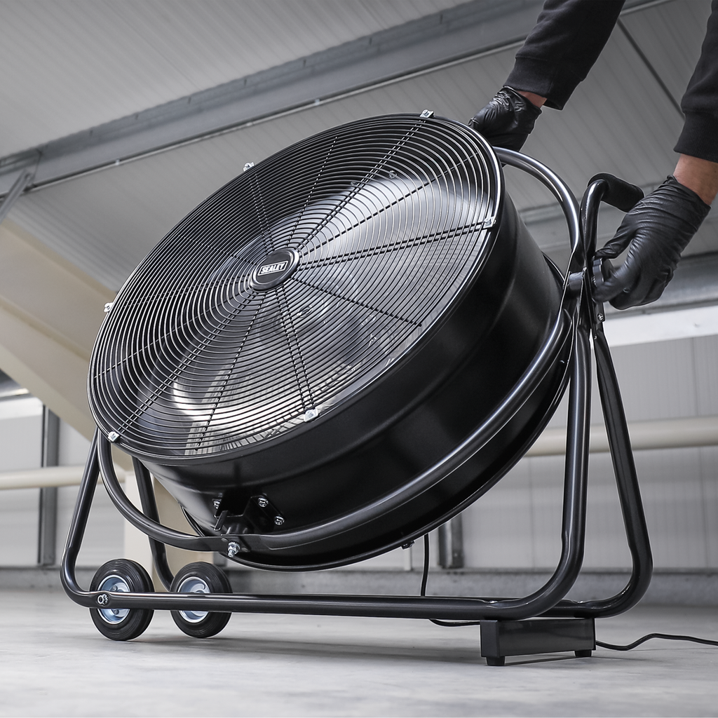 24" Industrial High Velocity Orbital Drum Fan 230V HVF24S