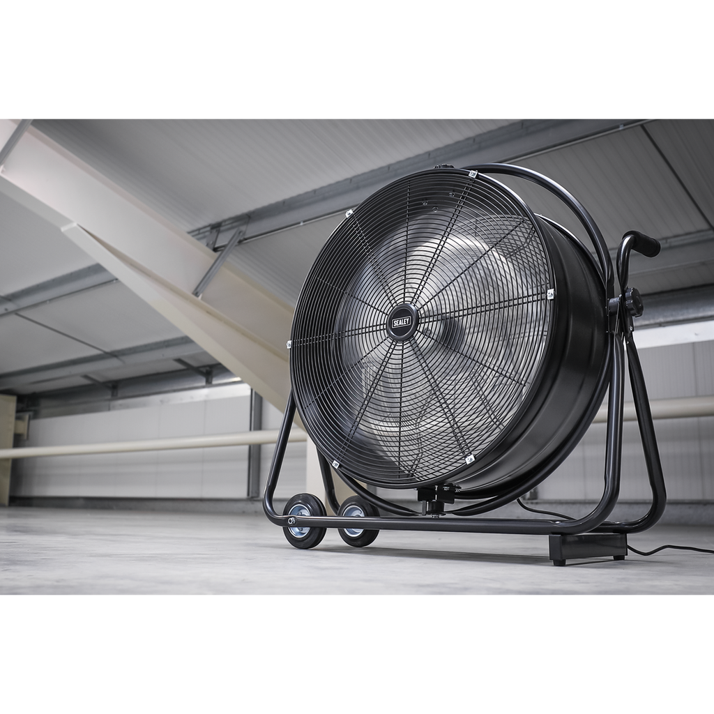 24" Industrial High Velocity Orbital Drum Fan 230V HVF24S